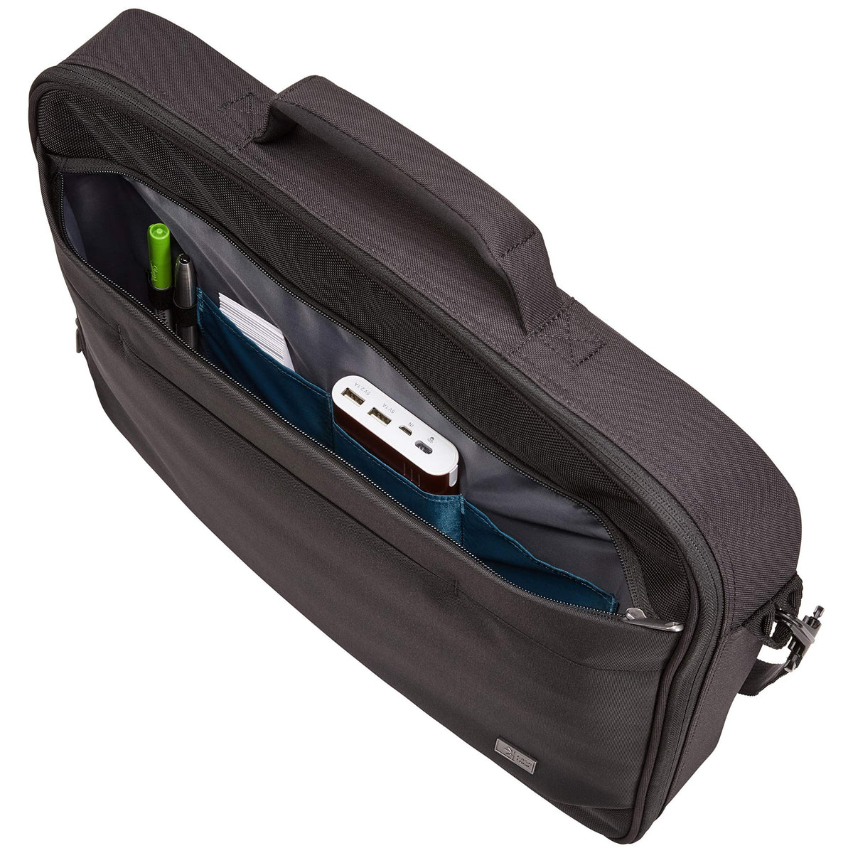 Case Logic Advantage 17.3" Laptop Briefcase-Black