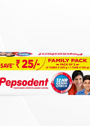 Pepsodent Germicheck 8 Actions, Whole Mouth Toothpaste With Anti-Germ Formula, 500 g