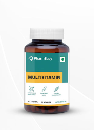 PharmEasy Advanced Multivitamin Capsules for Immunity & Energy 120 Capsules