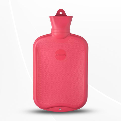 PharmEasy Hot Water Bag & Heating Pad for Pain Relief, Red - 2 L