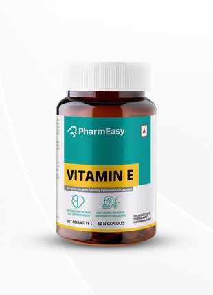 PharmEasy Vitamin E 60 Capsules