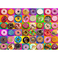Jigsaw Puzzles 1000 Pieces for Adults, Families (Donuts) Pieces Fit Together Perfectly