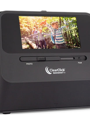 ClearClick QuickConvert 2.0 Photo, Slide, and Negative Scanner - Scan 4x6 Photos & 35mm, 110, 126 Film - No Computer Required - 22 MegaPixels