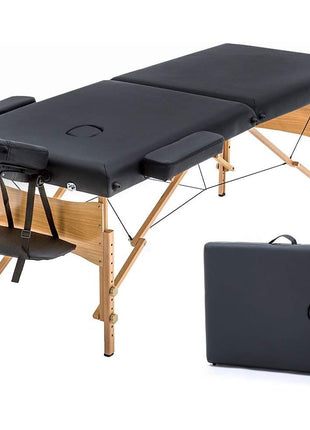 BestMassage Massage Bed Portable Massage Table 24 inch Wide Lash Bed Height Adjustable 2 Folding Spa Table with Non-Woven Bag for Spa Footmassage Facial CareSpa Tattoo