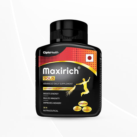 Cipla Health Maxirich Multivitamin, 30 Softgels
