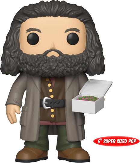 Funko POP! Harry Potter - Rubeus Hagrid with Cake | Official Fantasy Merch - Collectable Vinyl Figurine for Shelf Display - Birthday Gift Idea for Fans and Collectors