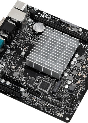 ASRock N100DC-ITX Mini-ITX Motherboard - Intel N100 Quad-Core (3.4GHz), DDR4, HDMI/D-Sub, Dual M.2 (NVMe/WiFi), SATA3, USB 3.2, Gigabit LAN, 19V DC Power