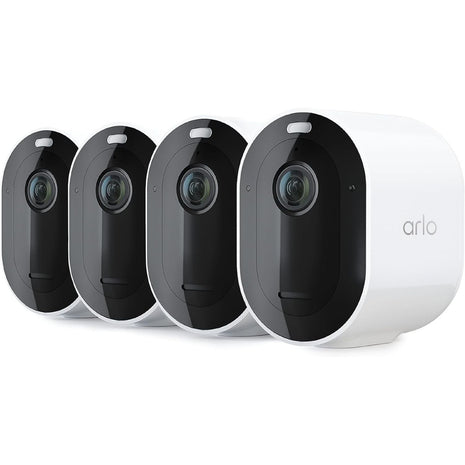 Arlo Pro Security Camera 2K HDR - 4 Cameras, White