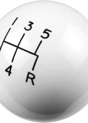 Hurst 1630008 White 5-Speed Classic Shifter Knob