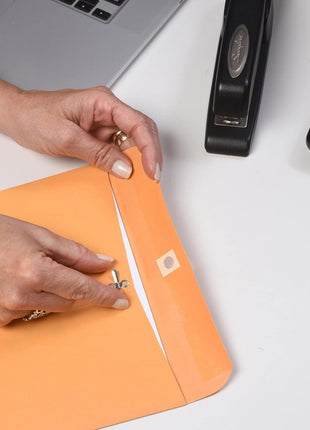 Quality Park 9 x 12 Clasp Envelopes with Deeply Gummed Flaps, Great for Filing, Storing or Mailing Documents, 28 lb Brown Kraft, 100 per Box (QUA37890)