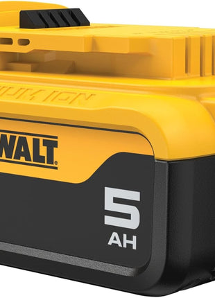 DEWALT 20V MAX Lithium-Ion Battery 2-Pack and Charger, 5.0 Ah, Battery Starter Kit (DCB205-2c)