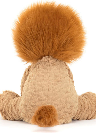 Jellycat Fuddlewuddle Lion Stuffed Animal, Medium 9 inches - Big Cat Plush Toy - Classic Children's Gift