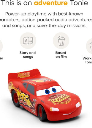 Tonies Lightning McQueen Audio Toy Figurine from Disney and Pixar's Cars
