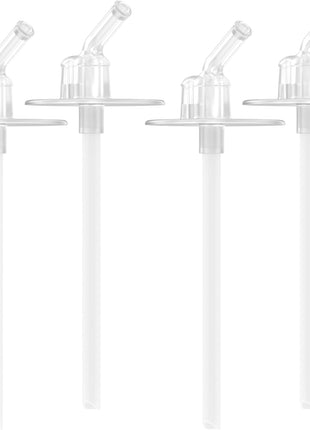 THERMOS FUNtainer 12 Ounce Insulated Kids Water Bottle Replacement Straws, 4 Straws