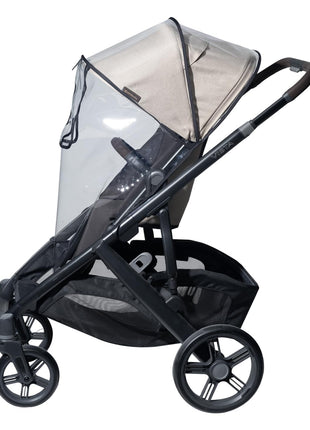 Stroller Raincover Protection Shield with Interactive Window fits for Uppababy Vista V1 V2 V3 TPU Transparent Film