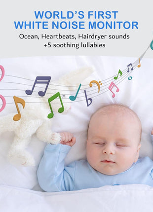 Smart Baby Monitor, 5inch HD IPS Screen, 1500ft Long Range, 48 Hours Battery, White Noises & Lullabies, 2K HD Camera, Customizable Safe Zones, Motion Detection, VOX, Free Secure Phone App