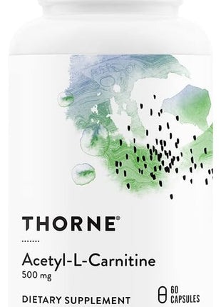 THORNE - Antioxidant Nerve Support Duo - Alpha-Lipoic Acid & Acetyl-L-Carnitine Bundle - 60 Servings