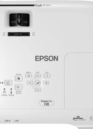 Epson PowerLite 118 LCD Projector - 4:3 - Ceiling Mountable