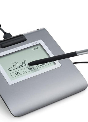 Wacom 4.5-Inch LCD USB 2.0 Electromagnetic Signature Pad, Silver (STU-430) STU430