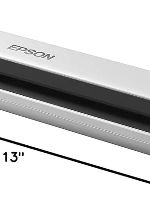 Epson RapidReceipt RR-60 Compact Mobile Document Scanner Receipt | Mobile Receipt Scanner for Small Business USB-Powered 10 Pages per Minute PC and Mac Compatible