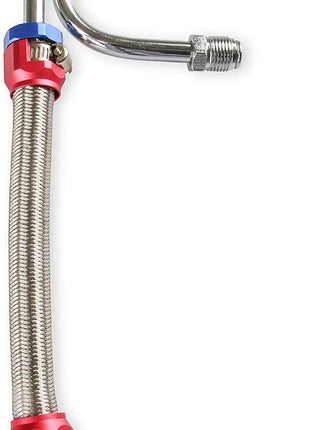 Mr. Gasket Fuel Line, Adjustable Holley W/Gauge, 0.125 in. NPT