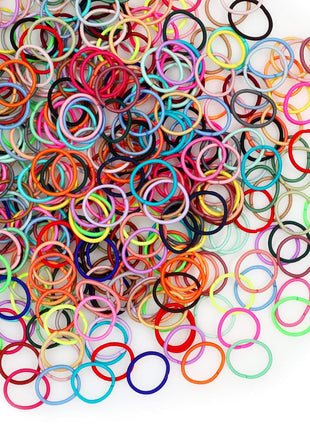 200PCS Small Hair Ties,No Crease Baby Hair Ties,Elastic Hair Ponytail Holder Hair Accessories for Baby Girls Infants Toddlers Kids