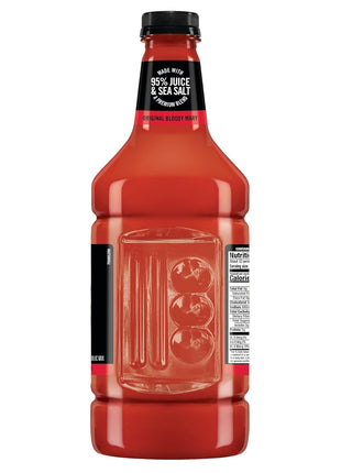 Mr & Mrs T Original Bloody Mary Mix, 1.75 L bottle (Pack of 6), Tomato Juice Blend Cocktail Mixer, Premium Ingredients, Perfect for Bloody Mary and Mocktail Drinks