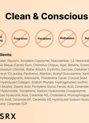 COSRX The Alpha Albutin Hydrogel Pack, Mask Pack, Pack of 3, Moisturizing Collagen Mask, Gel Mask, Human Body Tested, Essence, Skin Care, Korean Cosmetics