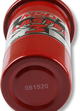 MSD 8223 Ignition Coil Blaster 3 Series (90 degree terminal/boot), Red