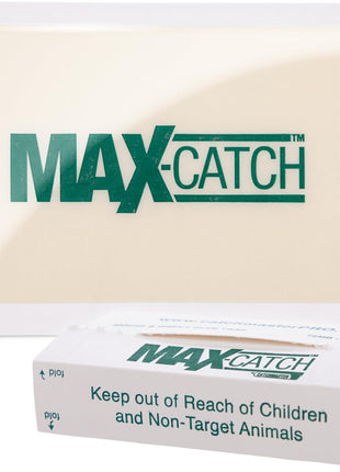 Catchmaster Max Catch Mouse & Insect Glue Trap 36pk, Mouse Traps Indoor for Home, Sticky Pest Control Adhesive Tray for Catching Bugs, Rats & Rodents, Bulk Classic Glue Boards