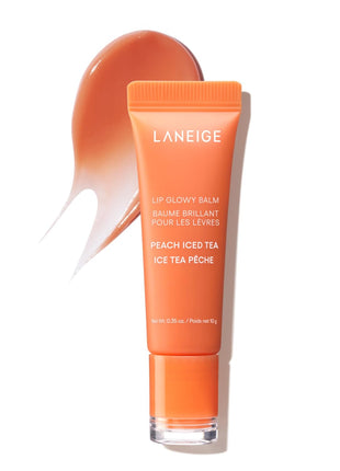 LANEIGE Lip Glowy Balm: Sheer Tinted Lip Treatment Balm Tube with Shea & Murumuru Butters for Hydrating, Moisturizing, Glossy, Non-Sticky Shine, Berry | Korean Skin Care