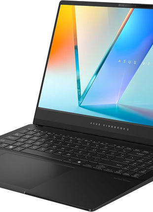 ASUS Vivobook S 15 15.6 inch 3K OLED Laptop, Copilot+ PC, AMD RyzenTM AI 9 HX 370, 32GB RAM, 1TB SSD, Windows 11 Home, Neutral Black, M5506WA-DS96
