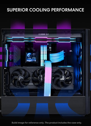 LIAN LI LANCOOL 207 Compact ATX RGB Gaming Computer Case, Airflow Optimized Mesh Panels Tower Chassis w/ 2x140mm ARGB,2x120mm PWM Fans Pre-Installed, USB Type-C Port, Tempered Glass Side Panel (Black)