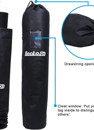 Becko US Puzzle Mat Roll Up with Drawstring Storage Bag, Felt Rollup Mat for Easy Transport & Storage, Portable Puzzle Board Puzzles Saver Keeper for Jigsaw Puzzles Up to 1500 Pieces