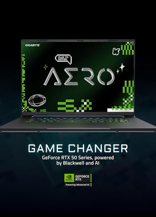 GIGABYTE AERO X16; Copilot+ PC - 165Hz 2560x1600 WQXGA - NVIDIA GeForce RTX 5060 - AMD Ryzen AI 7 350-1TB SSD with 16GB DDR5 RAM - Windows 11 Home - Space Gray
