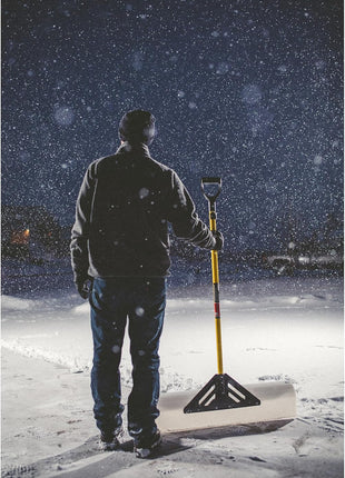 The Snowplow The Original Snow Pusher 36 inch Wide Model