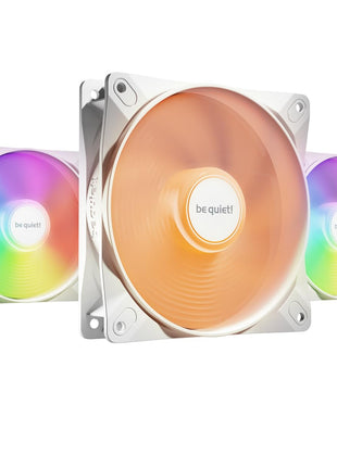 be quiet! Light Wings LX 120mm PWM high-Speed PC Case Fan | White | Triple-Pack | BL125