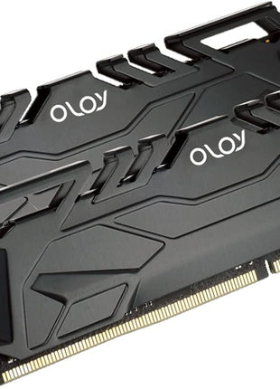 OLOy DDR4 RAM 32GB (2x16GB) 3200 MHz CL16 1.35V 288-Pin Desktop Gaming UDIMM (MD4U163216DJDA)