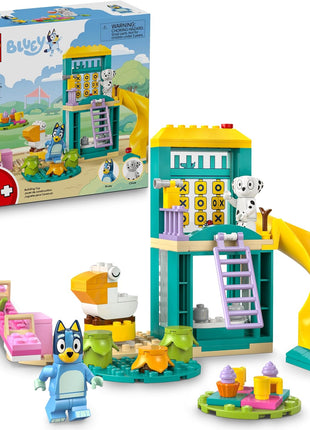 LEGO Bluey Playground Fun with Bluey and Chloe Sensory Building Blocks - Preschool Pretend Play & Learning Toys for Kids - 4 Year Old Girl & Boy Birthday Gifts - 11201