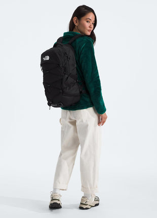 THE NORTH FACE Borealis Commuter Laptop Backpack | Water Repellent Finish, 16 inch Laptop Sleeve, Large Main Compartment for Everyday Carry, TNF Black/TNF Black-NPF, One Size