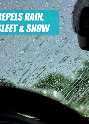 Invisible Glass 91184 Clean & Repel – Aerosol Glass Cleaner and Rain Repellent, Cleans Exterior Windshields, Repels Rain, Sleet, Snow, Improves Wet Weather Driving Visibility – 19 oz
