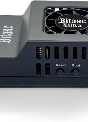 Bitaxe Ultra Bitcoin Miner, BM1366 ASIC, 500 GH/s | Open Source BTC Miner, 500 GH/s Hash Rate, Low Power, Quiet Solo Mining, 2.4GHz WiFi, Home Use, Multi-Region PSU