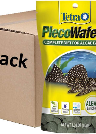 Tetra PRO PlecoWafers 5.29 Ounces, Nutritionally Balanced Vegetarian Fish Food for Bottom Feeders, Concentrated Algae Center