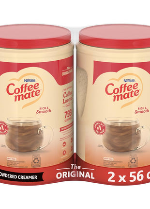Nestle Coffee mate Coffee Creamer, Original, Non Dairy Powder Creamer, 56 oz Bulk Pack (Pack of 2)