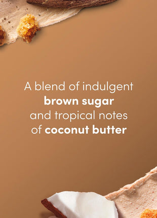 Dove Brown Sugar and Coconut Butter Body Scrub Exfoliates and Deeply 15 oz