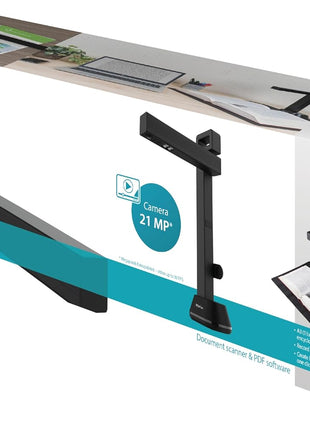 IRIScan Desk 6 Pro-Professional Color Document,Book Scanner,Auto-Flatten & Deskew,21MP,Capture 11x17in,136 Languages OCR,Text to Speech,PDF/Search,PDF/Word/Tiff/Excel,Video Distance Learning,Win&Mac