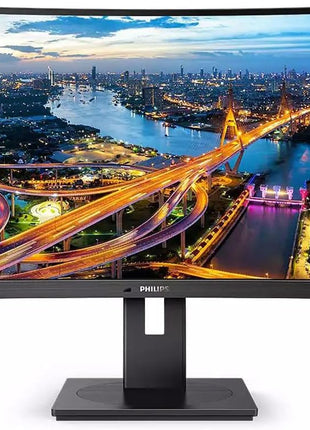 Philips 346B1C Ultrawide 34 inch Curved Monitor, UltraWide QHD 2K, USB-C and Built-in KVM Switch