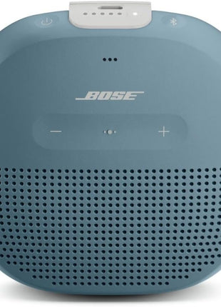 Bose SoundLink Micro Bluetooth Speaker: Small Portable Waterproof Speaker with Microphone, Stone Blue