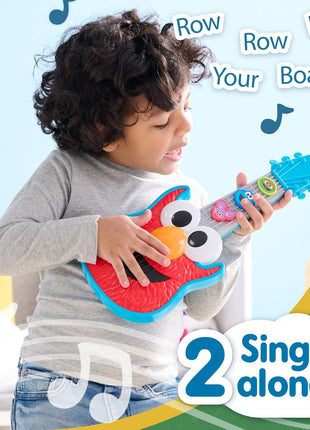 Sesame Street Rock with Elmo Guitar, Dress Up and Pretend Play, Lights and Sounds Preschool Musical Toy