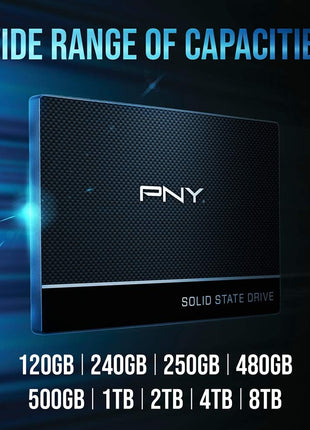 PNY CS900 4TB 2.5" SATA III Internal Solid State Drive (SSD) - (SSD7CS900-4TB-RB)